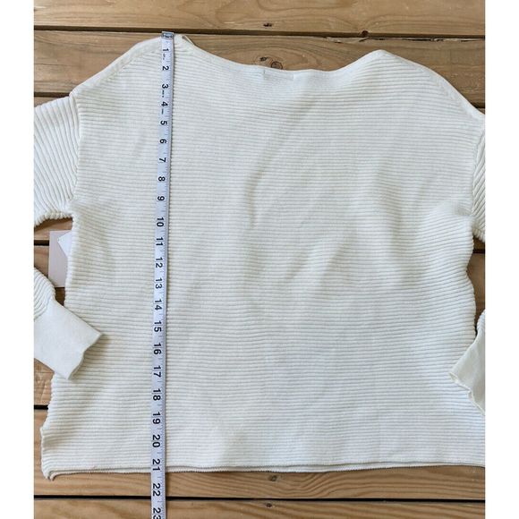 NWT 14th & UNION Wide Neck Pullover Sweater XS - Picture 8 of 8